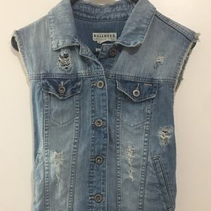 BullHead Denim vest women’s